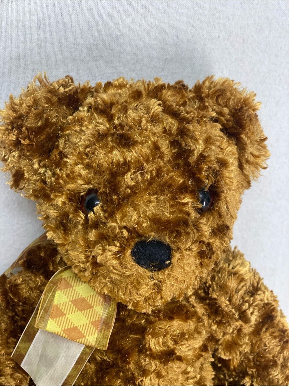 Toys R Us Animal Alley Golden Brown Teddy Bear Plush Cuddly Stuffed Animal Cozy - Picture 4 of 10